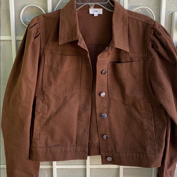 Oversized denim jacket - Picture 5 of 8